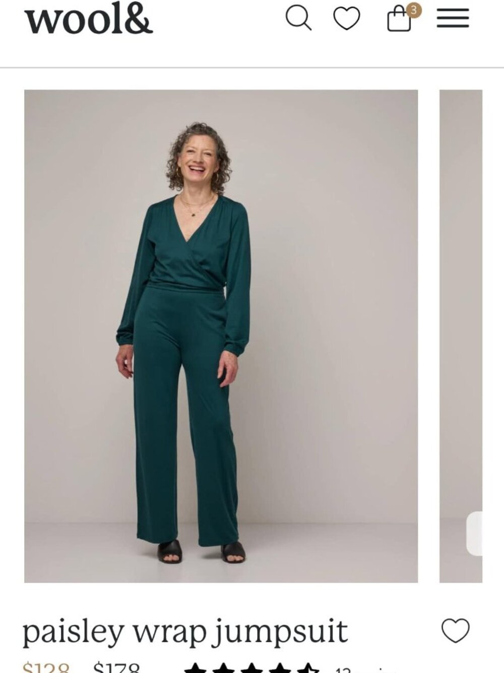 XXL Wool& Paisley Jumpsuit